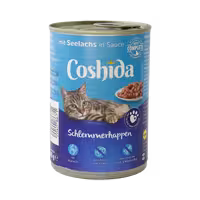 کنسرو گربه بالغ طعم ماهی برند Coshida کوشیدا 415 گرمی