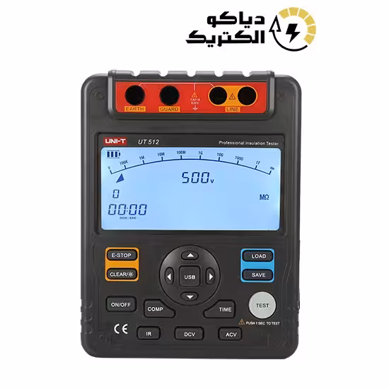 میگر تستر عایق یونیتی  UNI-T UT512