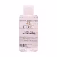 محلول پاک کننده آرایش صورت و چشم لوسل 150 میل  face&eyes makeup remover LUCELLUCEL