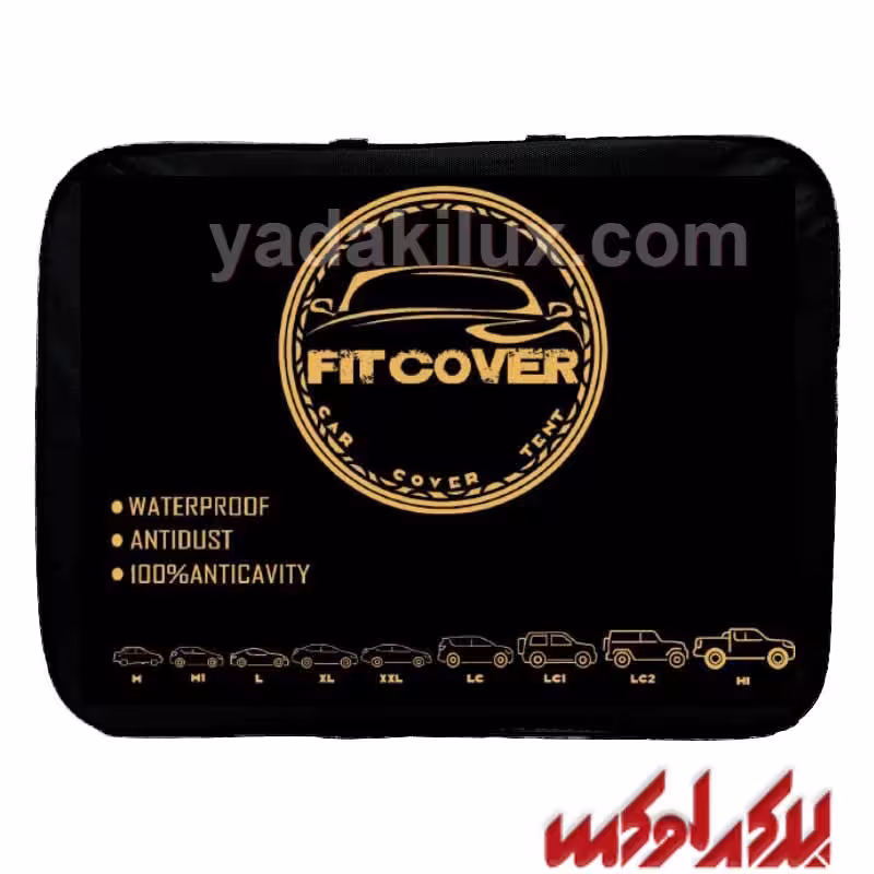 چادر تویوتا لوین 2023 پارچه ترک یکسال گارانتی FITCOVER