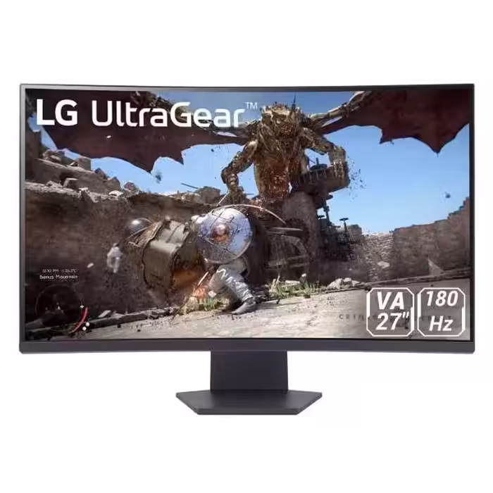 خرید مانیتور LG UltraGear 27GS60QC-B 27 Inch با بهترین قیمت