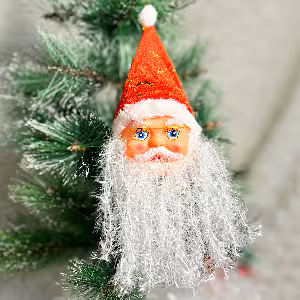 اویز سر بابانوئل سایز بزرگ کد 207