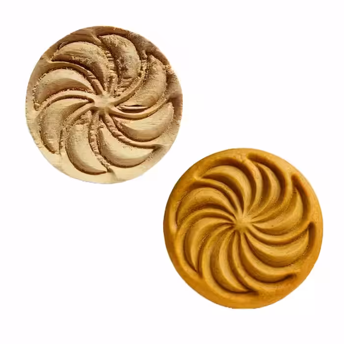 مهر کلوچه چوبی کد 8