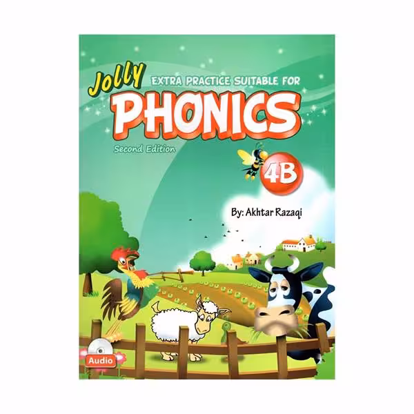 Extra Practice Suitable For Jolly Phonics 4B Second Edition اکسترا پرکتیس سوتبل فور جولی فونیکس چهار