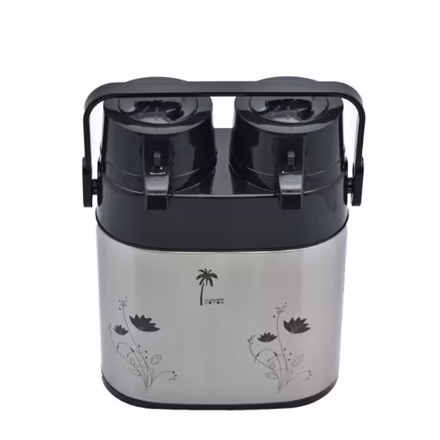 فلاسک دوقلو علقمه مدل UN-8400 ظرفیت 26 لیتر