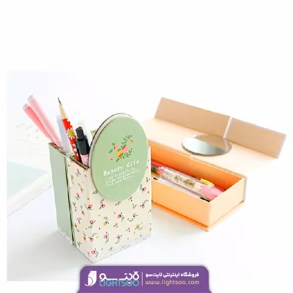 جامدادی تاشو آینه دار