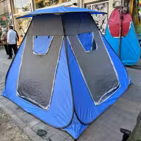 چادر مسافرتی ضد آب 8 نفره مکعبی ریپس  آلاچیق 360 درجه با کیفیت تضمینی کد 11