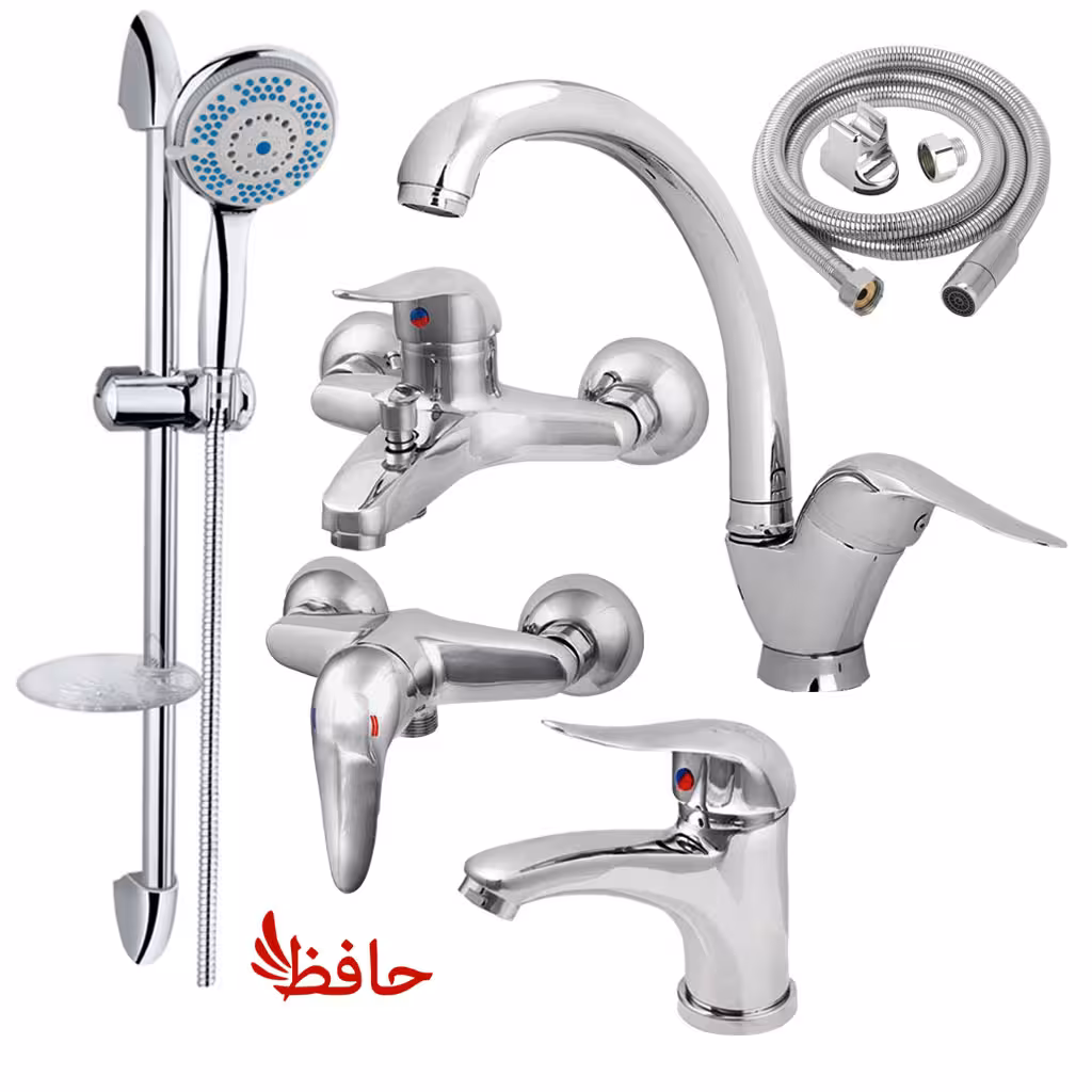 مجموعه 6 عددی شیرآلات بهداشتی اهرمی کارتریج 40