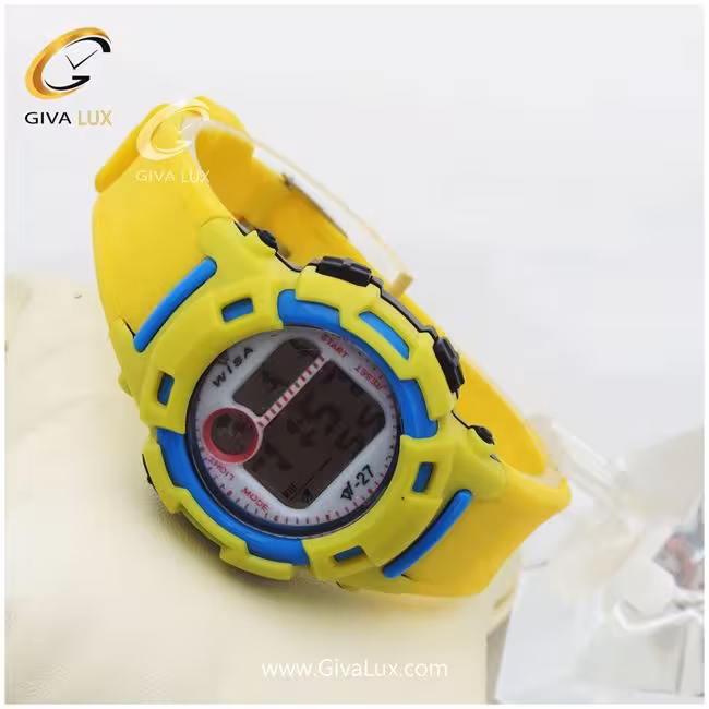 ساعت بچگانه دیجیتال اسپرت زرد