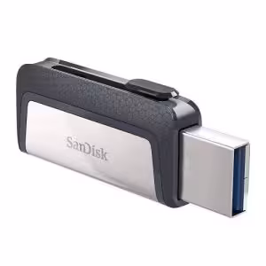 فلش 128 گیگ سن دیسک SanDisk Ultra Dual Drive Type-C USB3.1