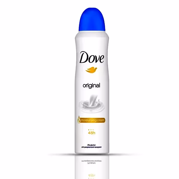 اسپری بدن 48 ساعته شیر اورجینال زنانه داو
