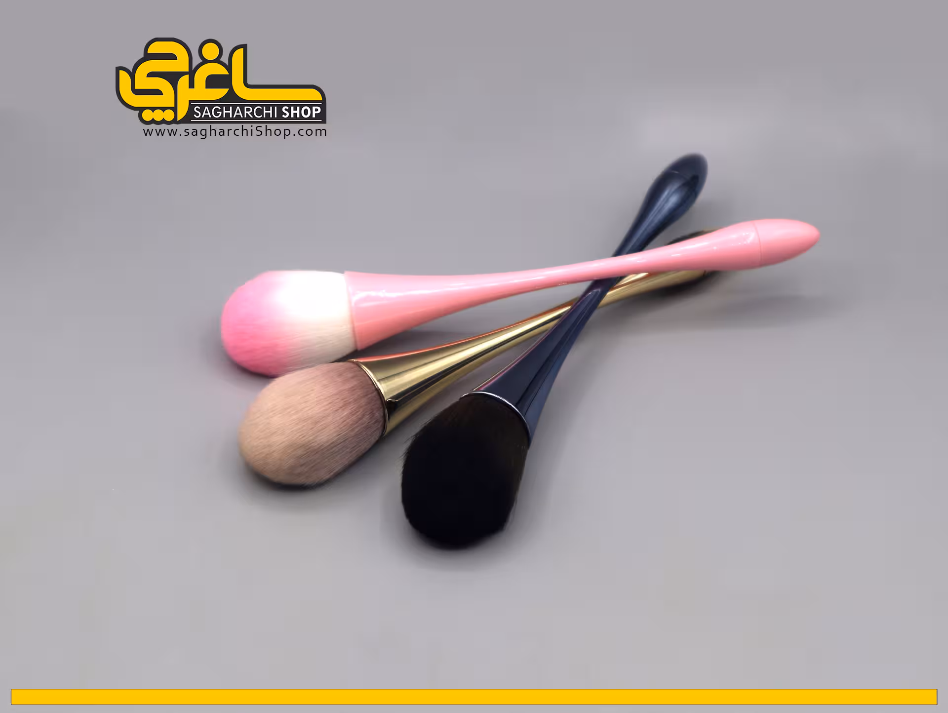 فرچه ناخن حرفه ای پودری