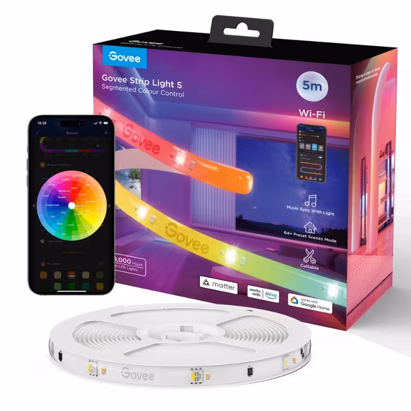 ریسه هوشمند 5 متری گووی Govee RGBIC LED Strip H612A
