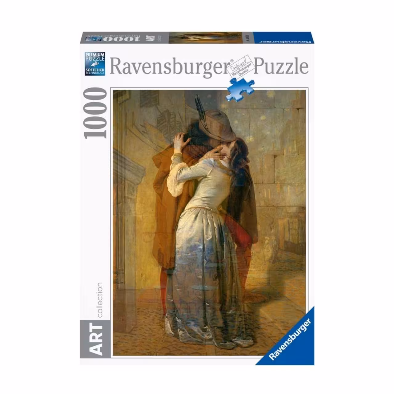 پازل 1000 قطعه Ravensburger طرح بوسه اثری از هیز