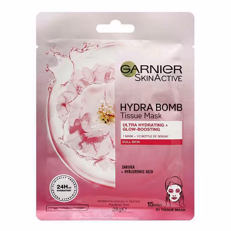 ماسک نقابی بمب آبرسان شکوفه گیلاس گارنیه