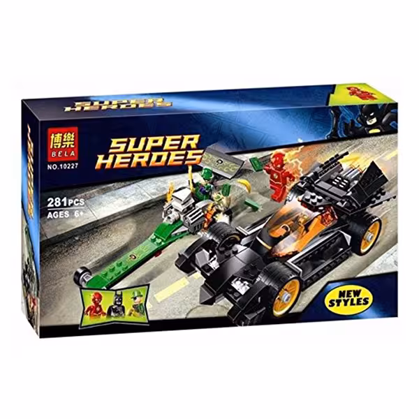 لگو بتمن و‌ فلش در تعقیب ریدلر