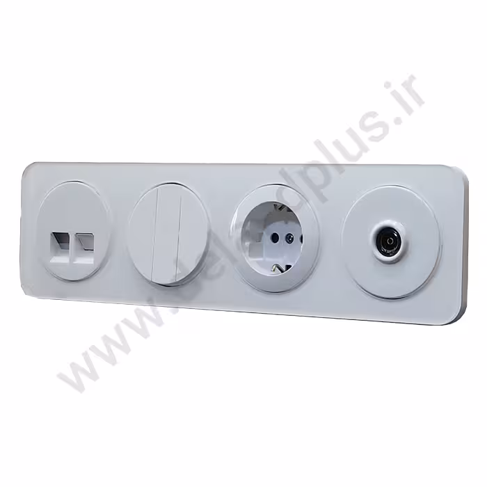 قاب چهارخانه آدا پلکسی سفید