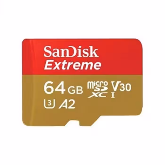 کارت حافظه microSDXC سن دیسک Extreme کلاس 3 سرعت 160MBps ظرفیت 64 گیگابایت