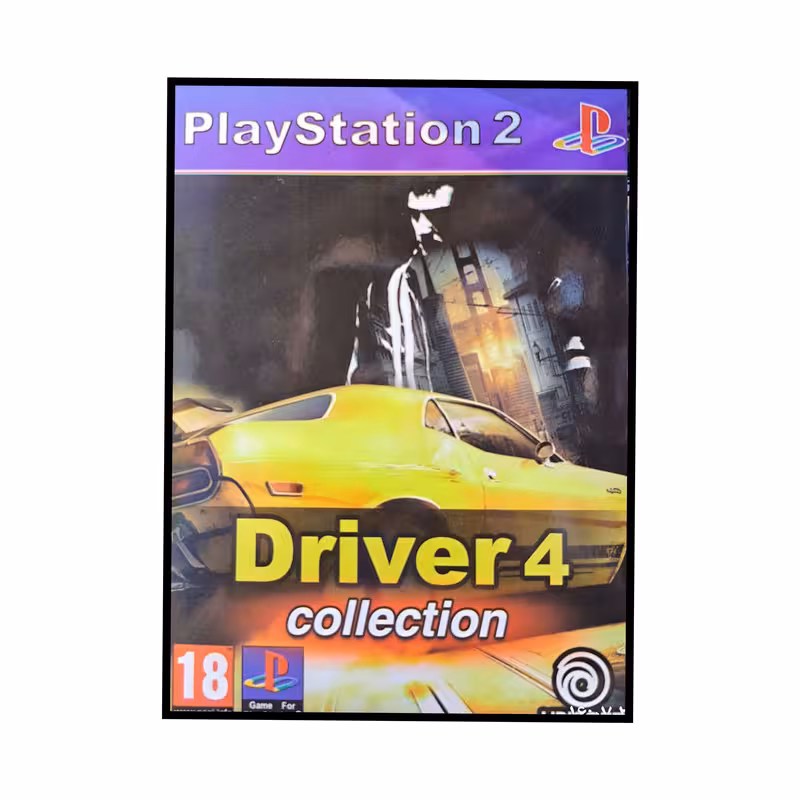 بازی Driver 4 collection مخصوص ps2