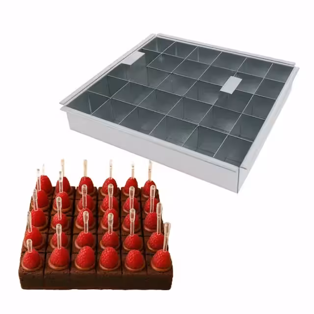 قالب آلومینیوم براونی 25 سانت