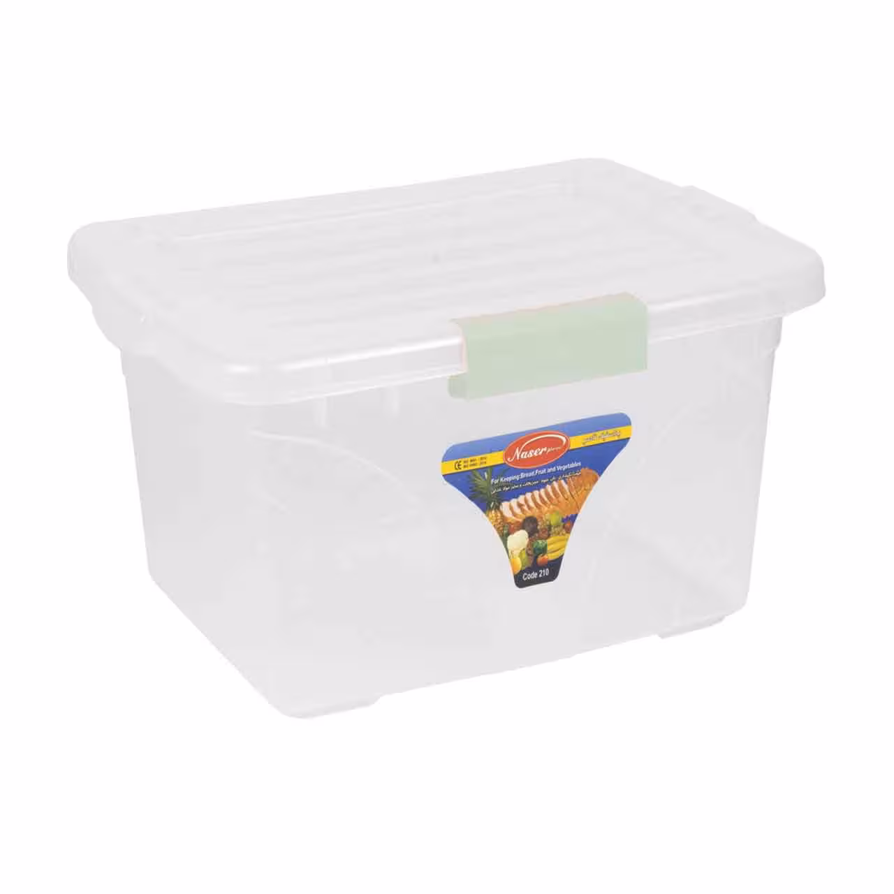 ظرف نان ناصر پلاستیک مدل 210