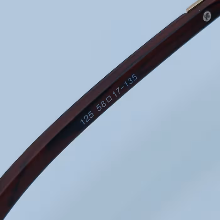 عینک آفتابی  مدل 125 T650488