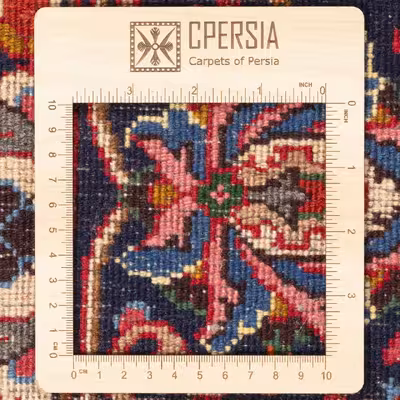 فرش دستباف قدیمی هشت و نیم متری سی پرشیا کد 187353