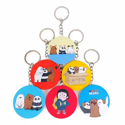 جاکلیدی خندالو مدل سه خرس کله پوک کد 385A مجموعه 6 عددی