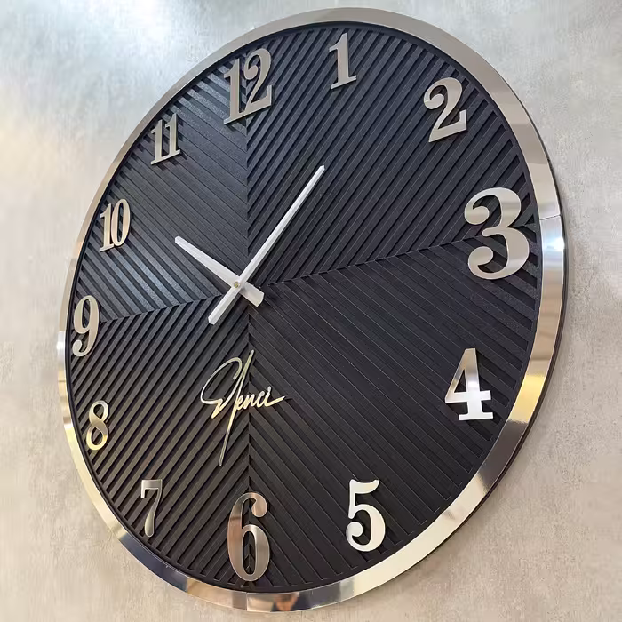 ساعت دیواری اِلِنسی مدل Cross کد 60c