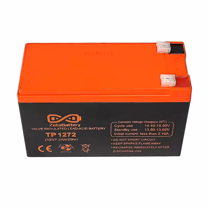   باتری یو پی اس 12 ولت 7.2 آمپر ساعت زتاباتری مدل TP1272 
