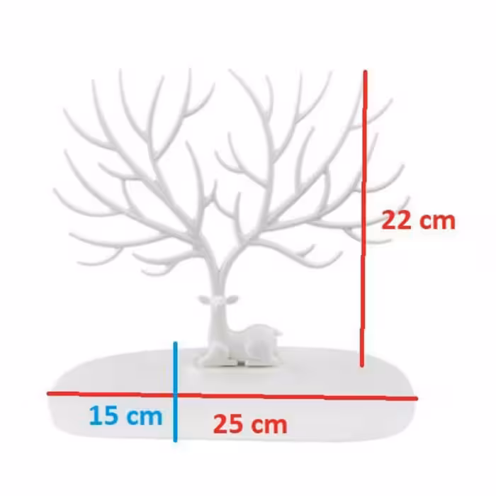 استند جواهرات آی جواهر مدل گوزن مجموعه 2 عددی