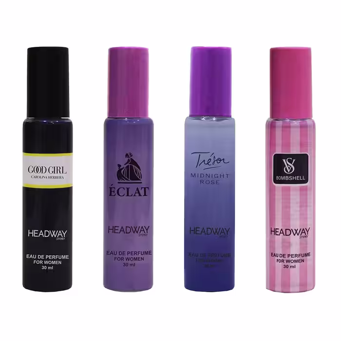 عطر جیبی زنانه هدوی استوری مدل لیدی حجم 30 میلی لیتر مجموعه 4 عددی