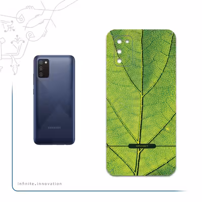 برچسب پوششی ماهوت مدل Leaf-Texture مناسب برای گوشی موبایل سامسونگ Galaxy M02s