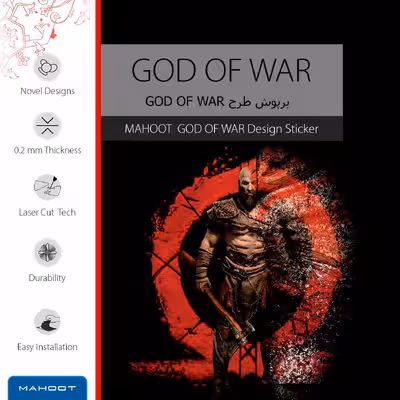 برچسب پوششی ماهوت مدل God-Of-War-Game مناسب برای تبلت سامسونگ Galaxy Tab 7.7 2011 P6800