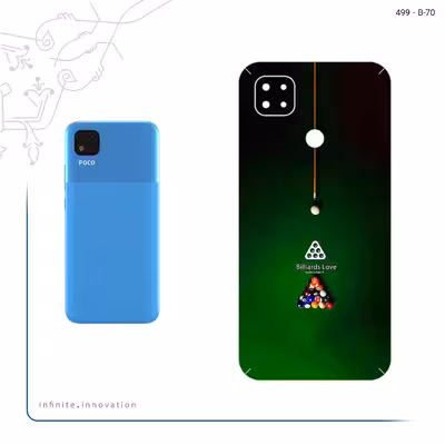 برچسب پوششی ماهوت مدل Pool Billiards Pro مناسب برای گوشی موبایل شیائومی Poco C31