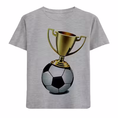 تی شرت آستین کوتاه بچگانه مدل توپ وجام F907