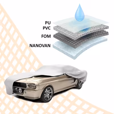 چادر خودرو سوزن طلا روکش مدل SSZ00XL مناسب برای دنا