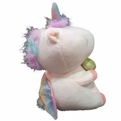 عروسک طرح یونیکورن Unicorn Winged مدل U2 ارتفاع 35 سانتی متر
