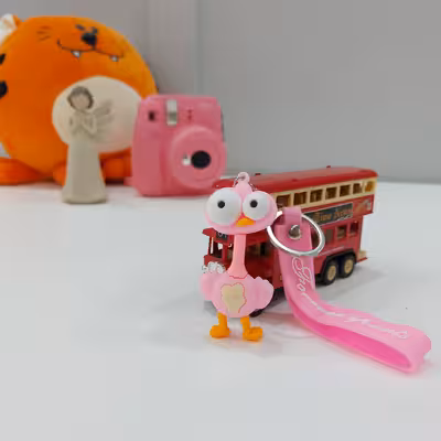 جاکلیدی مدل سیلیکونی طرح فلامینگو