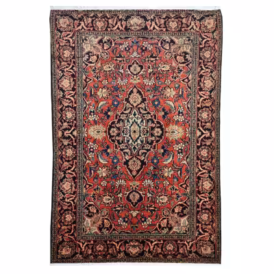 فرش  قدیمی  دستبافت دو متری مدل MG96