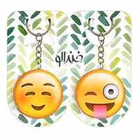 جاکلیدی خندالو مدل ایموجی کد 12891294 مجموعه 2 عددی