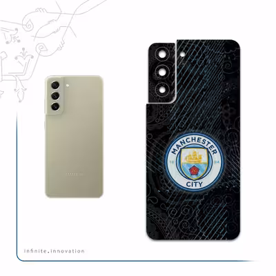 برچسب پوششی ماهوت مدل Manchester-City مناسب برای گوشی موبایل سامسونگ Galaxy S21 FE 5G
