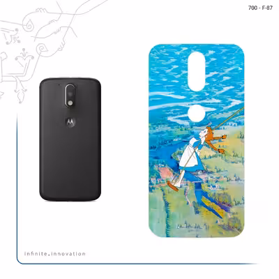 برچسب پوششی ماهوت مدل Anne Of Green Gables مناسب برای گوشی موبایل موتورولا Moto G4