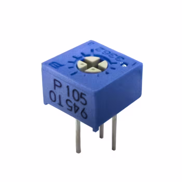 پتانسیومتر تریمر 1 مگا اهم کد 3362P-1-105LF بسته 5 عددی