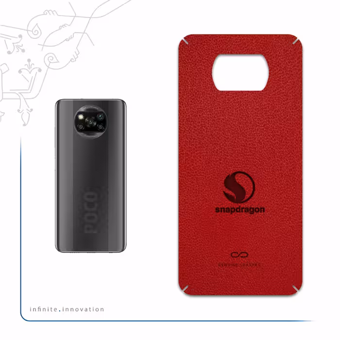 برچسب پوششی ماهوت مدل RL-SNPDRGN مناسب برای گوشی موبایل شیائومی Poco X3 NFC