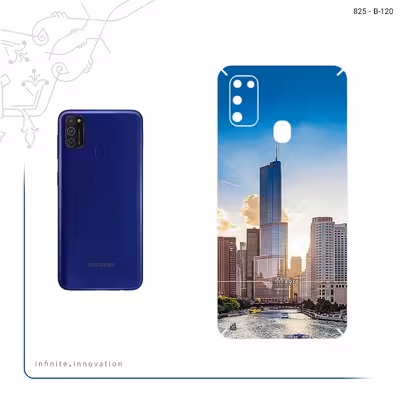 برچسب پوششی ماهوت مدل City of Chicago مناسب برای گوشی موبایل سامسونگ Galaxy M21