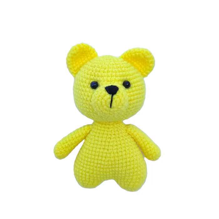 عروسک بافتنی مدل خرس