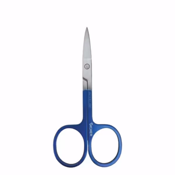 قیچی ابرو استیل رنگی سر پهن سیچر SICHER کد G44