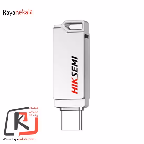 فلش مموری هایک سمی Dual Drive مدل E327C ظرفیت 128 گیگابایت