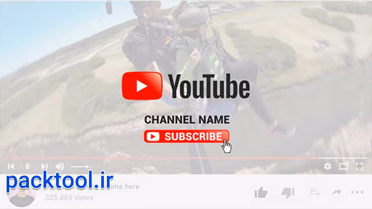 دانلود پروژه آماده افتر افکت پرومو یوتیوب Youtube Promo - پک تول